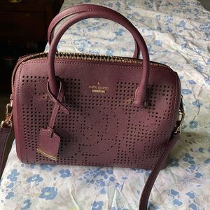 Kate Spade Burgundy Handbag